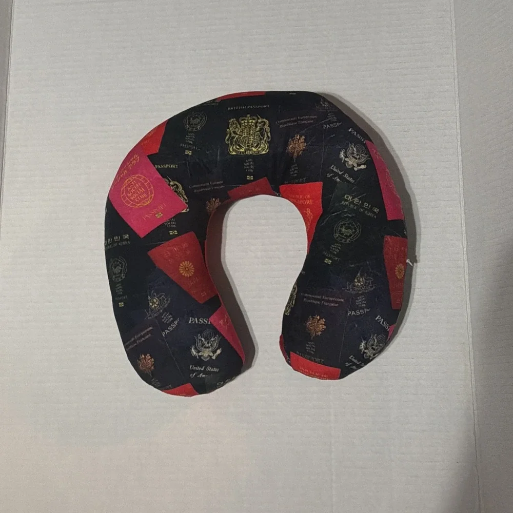 Anti Social Social Club Lost Direction Travel Neck Pillow - New